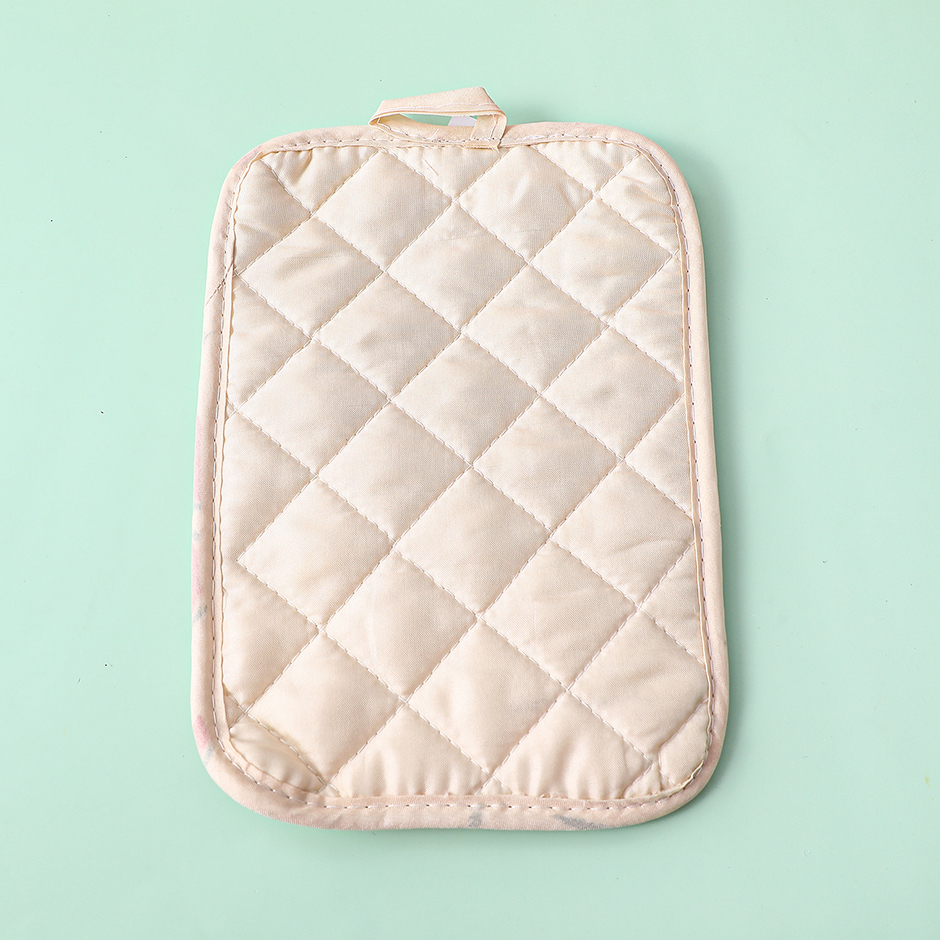 Cotton and linen watermelon heat insulation pad 17 x 25