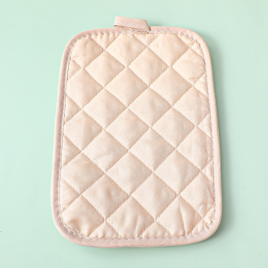 Cotton and linen pineapple heat insulation pad 17 x 25
