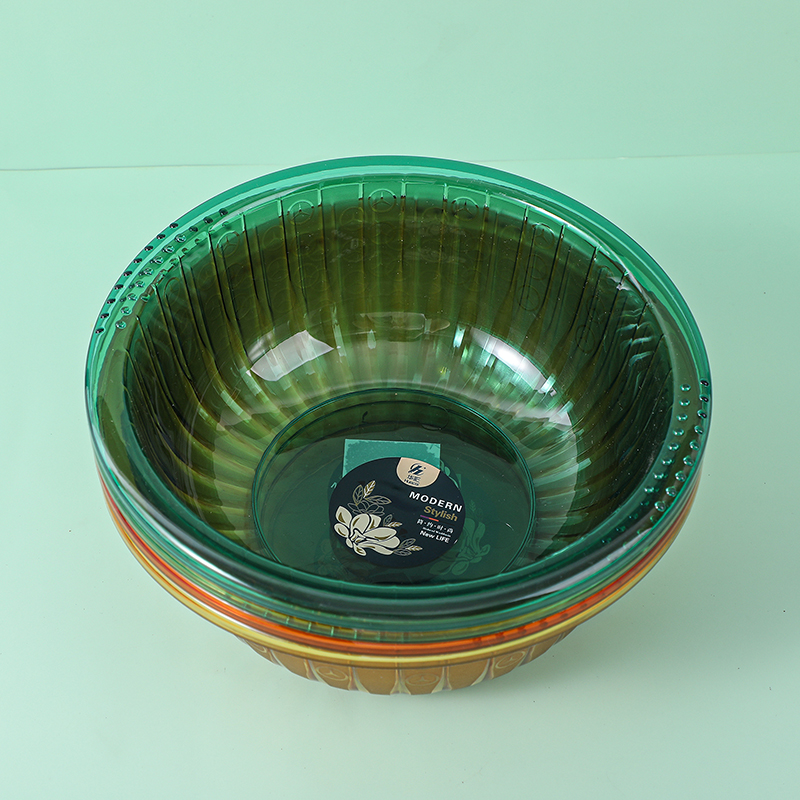 PET crystal multi-purpose basin 22.8 x 9cm-8-01
