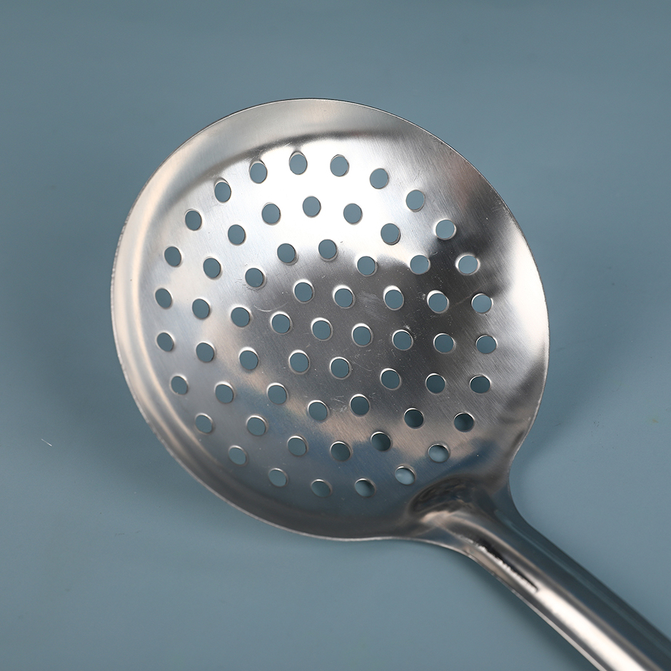 Square hole slotted spoon 12 cm