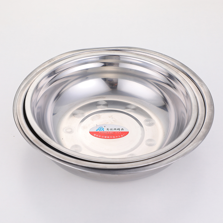03 Stainless steel soup bowl-24cm
