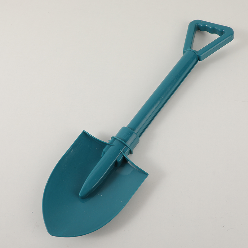 Beach toy thickened one piece pointed shovel