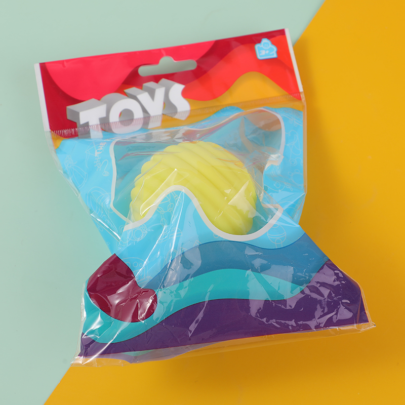Soft plastic ball bath toy set