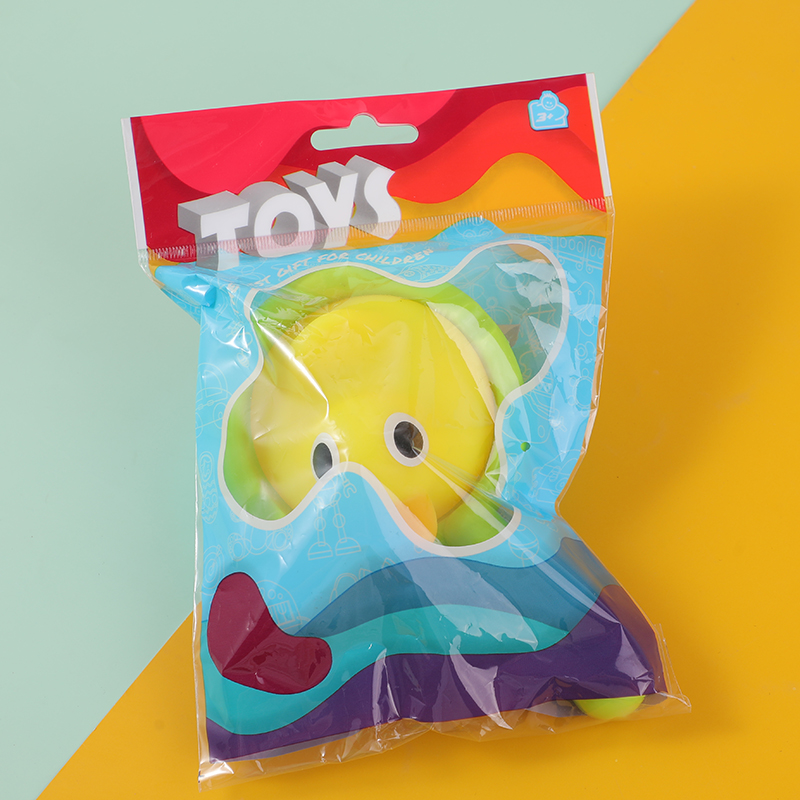 Soft plastic duck bath toy set