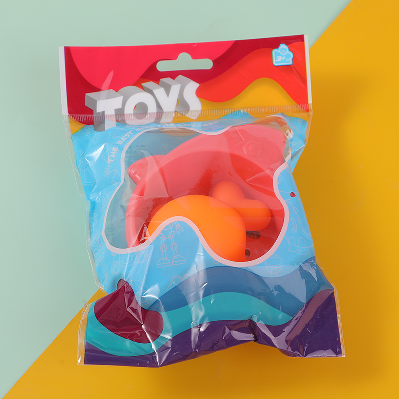 Soft plastic animal bath toy