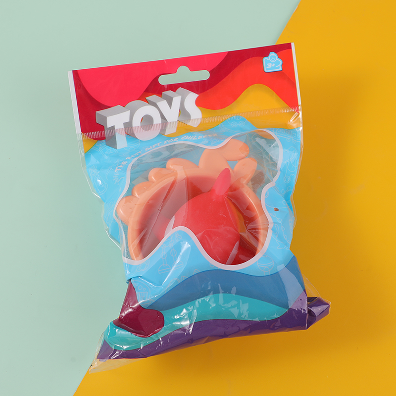 Soft plastic animal bath toy set