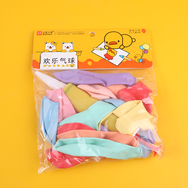 Festival 15pcs balloon with pump (6624-4)
