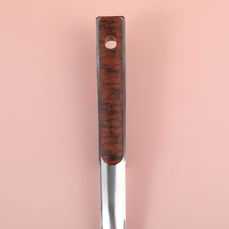 Ancient red texture short rice spoon