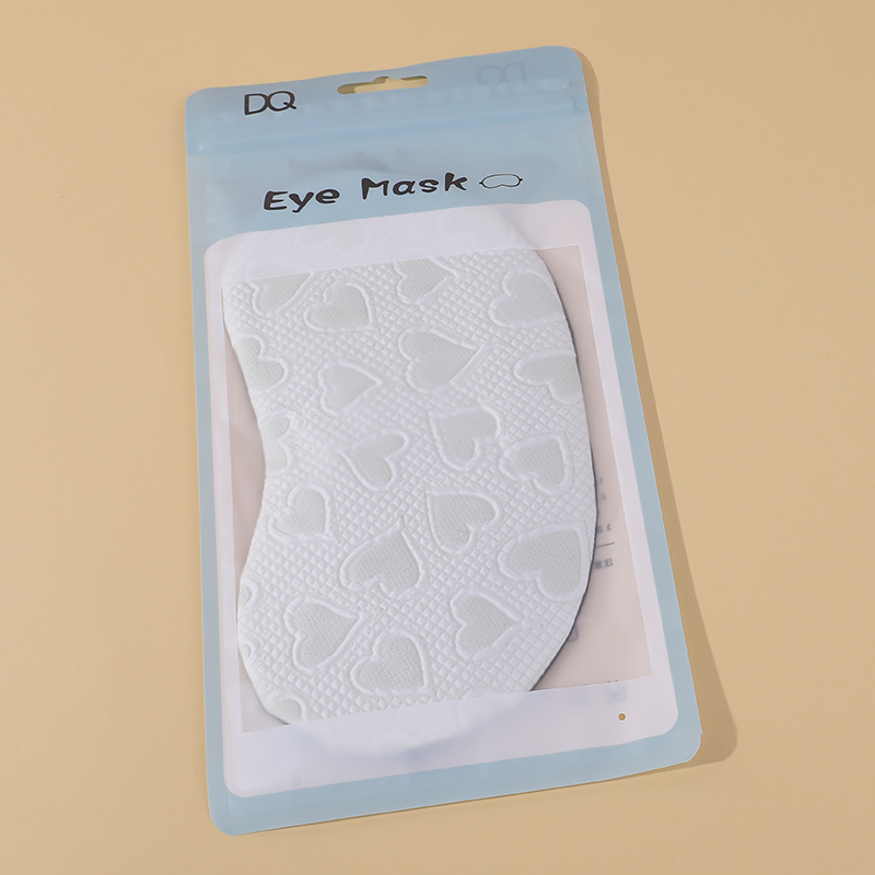 Bubble love fabric eye mask