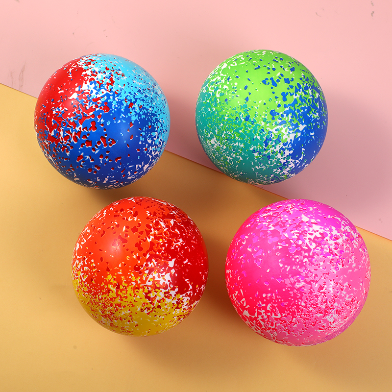 6" PVC colored splash ball