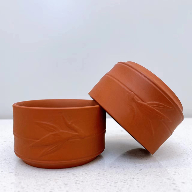 320 Beige Flower Teapot(Cone -shape)750ml