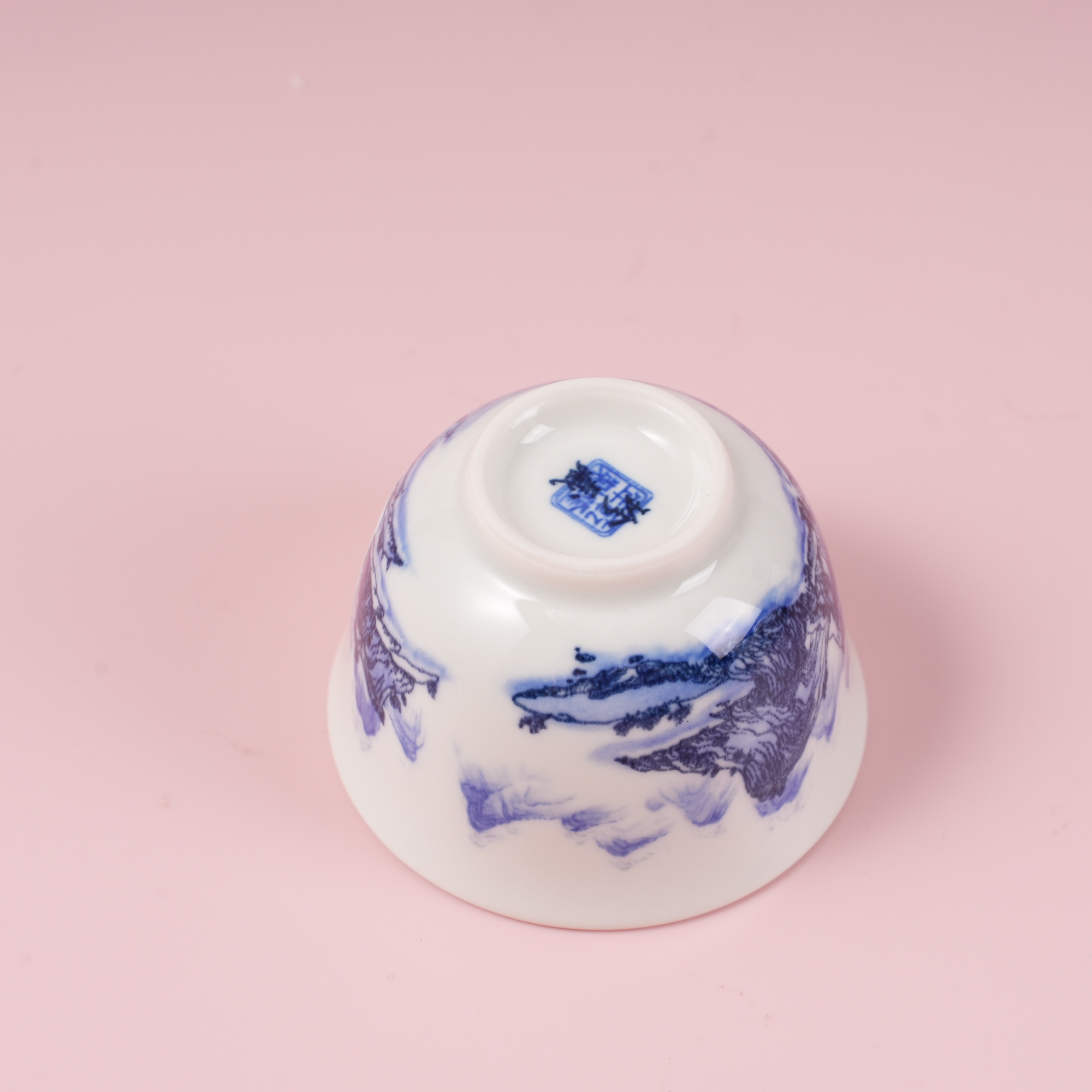 Vintage Small Teacup – A Thousand Miles of Rivers and Mountains (with inner box) 50ml