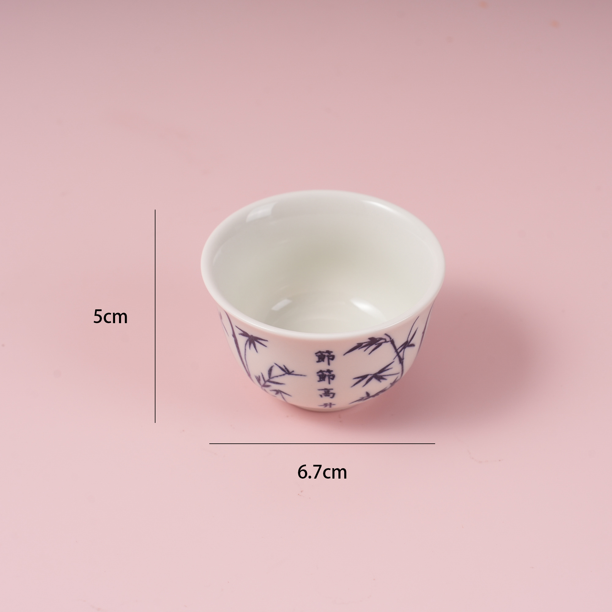 Bamboo Joint Vintage Teacup (with inner box) 50ml