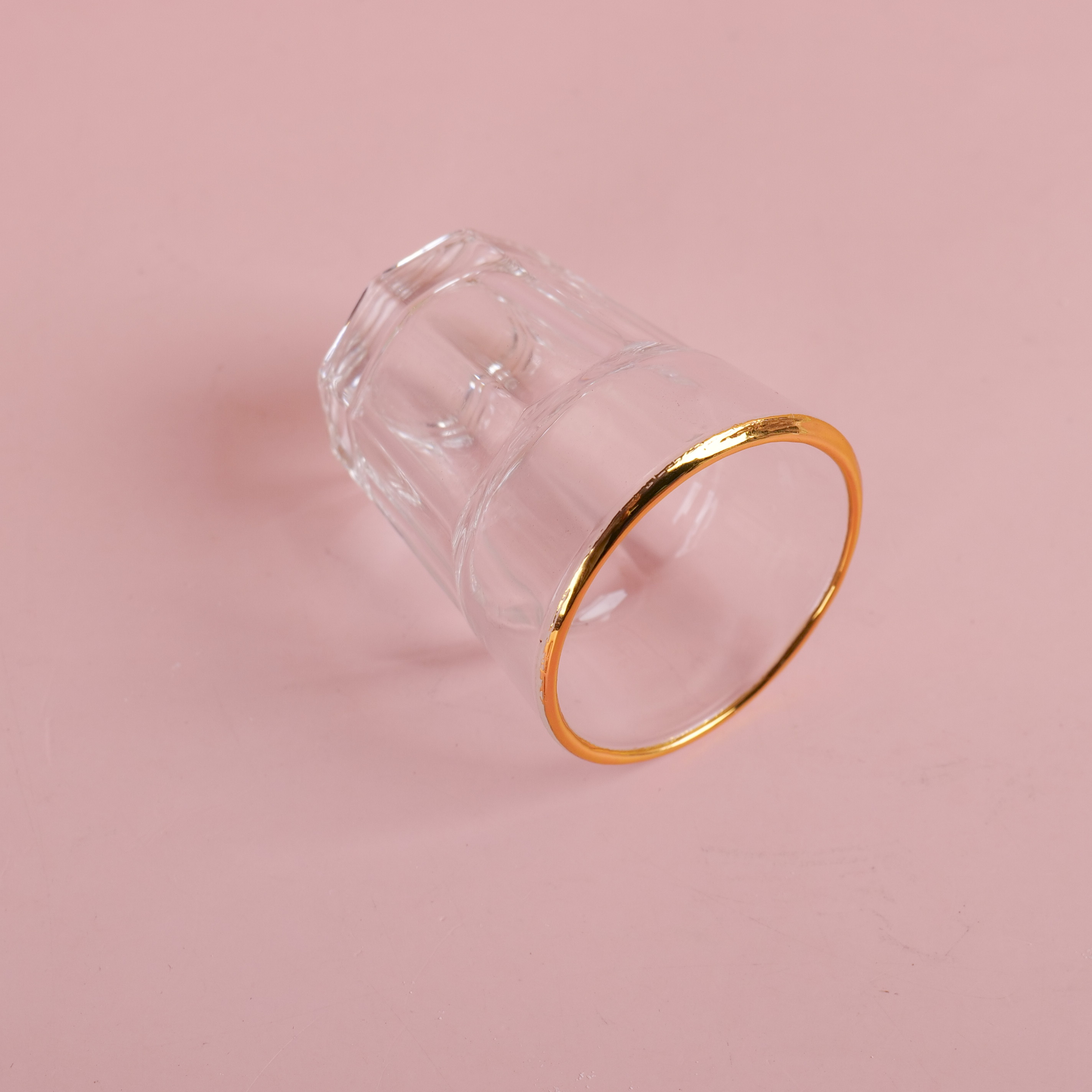 Gold-Rim Glass(with inner box) RC013 – 50ml