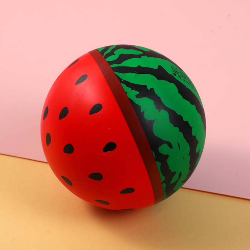 5" PVC two-tone watermelon ball