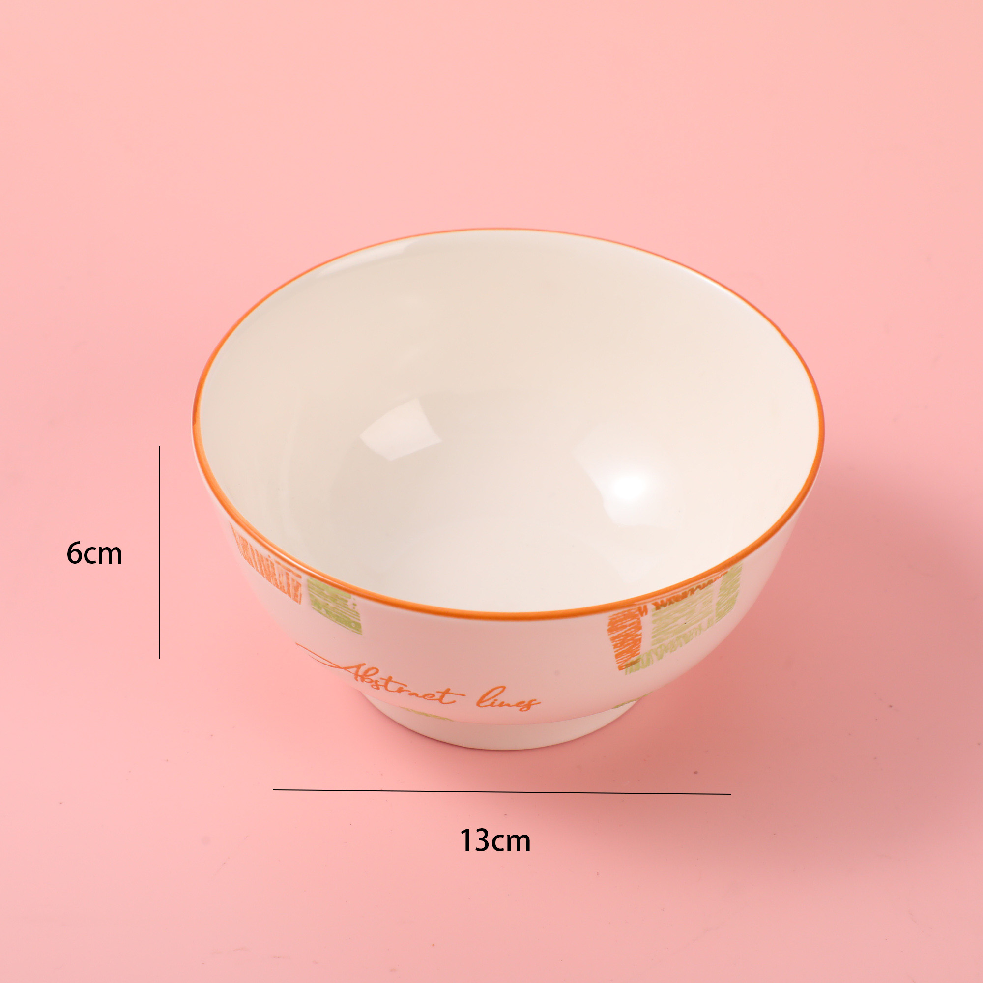 5.5 "Mocha" Ceramic Salad Bowl(with inner box)