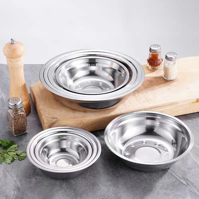 Stainless steel non-magnetic soup bowl-20cm