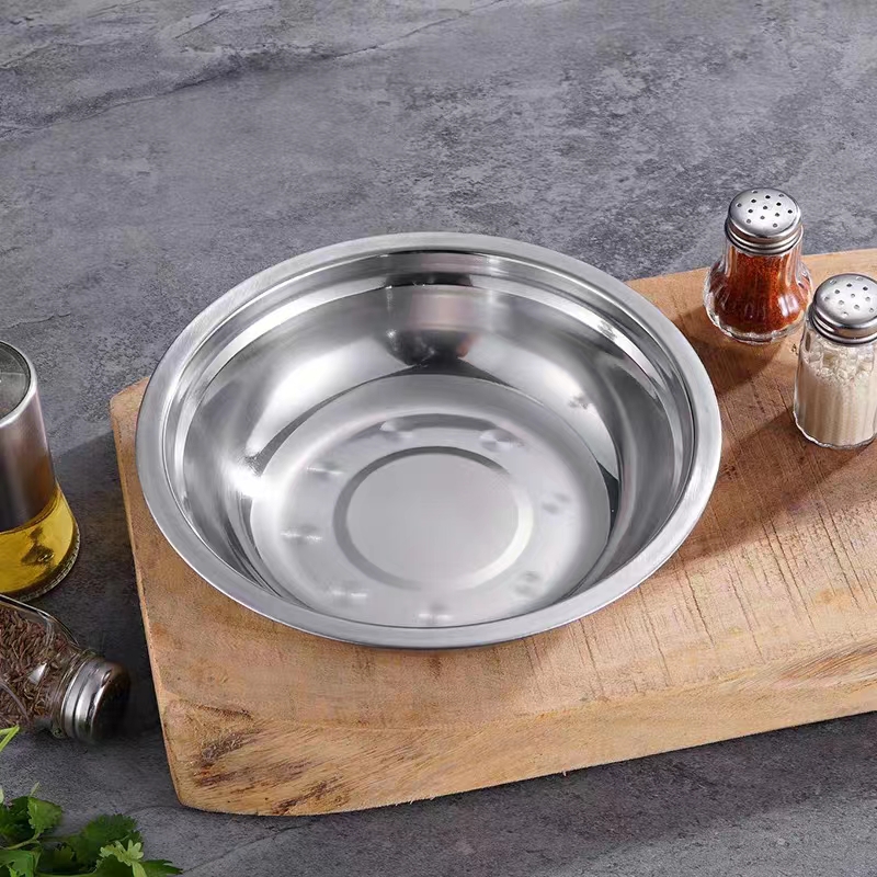 Stainless steel non-magnetic soup bowl-20cm