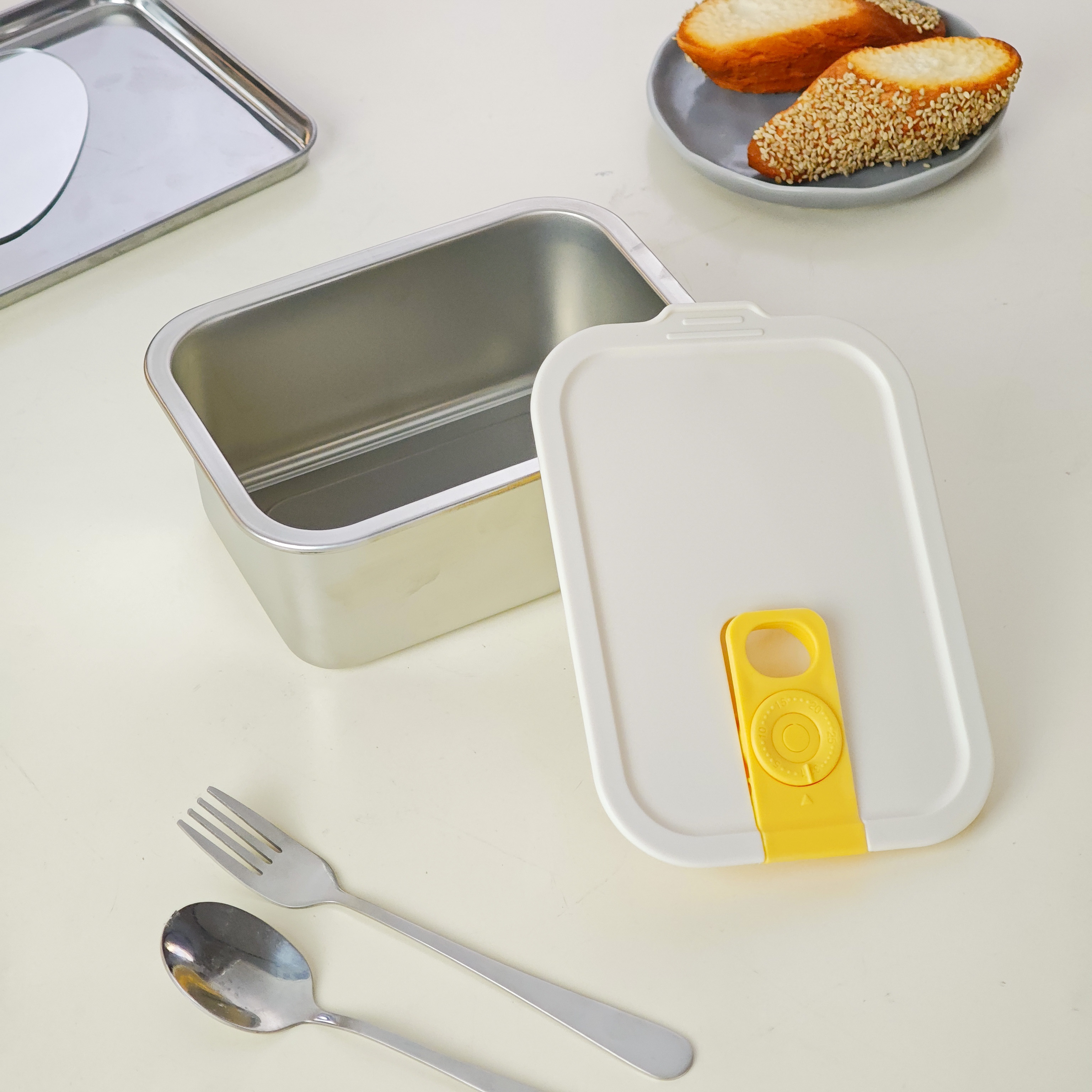 304 Steel Food Container 1000ml