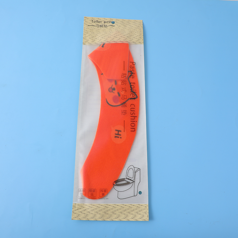 Bag packed cartoon toilet seat cushion