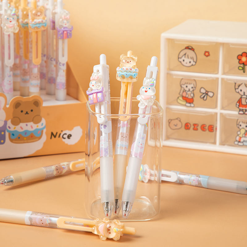 Gift Party Gel Pen-Black (5501)(1 PC)