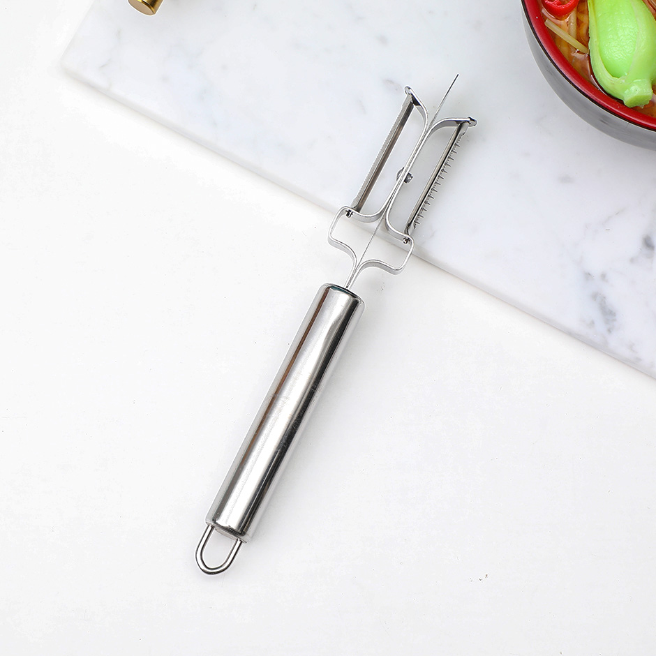 011 Stainless steel double-sided peeler-1