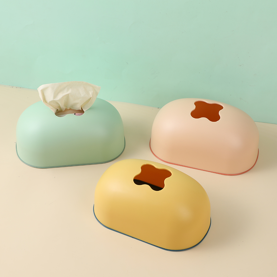 Oval petal tissue box723