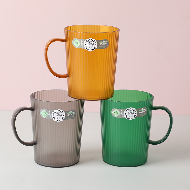 PP striped mouthwash cup 360ml 179