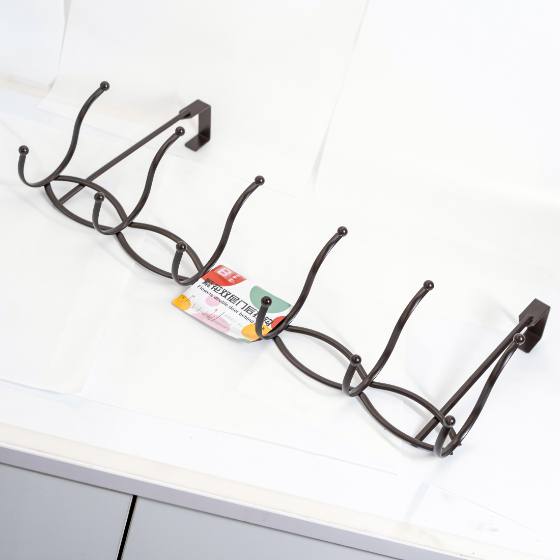 Floral Double-Layer Over Door Hook 8635