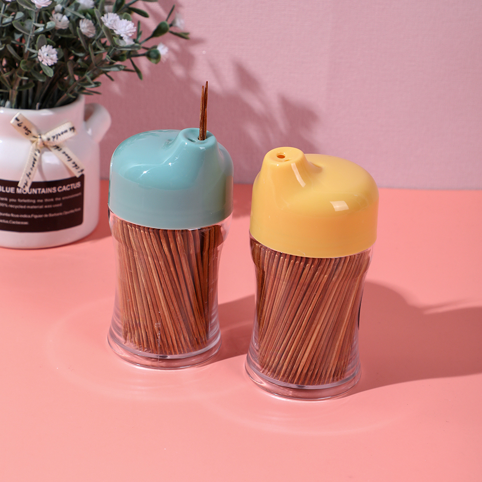 TH-515 Plastic bottle packed toothpicks