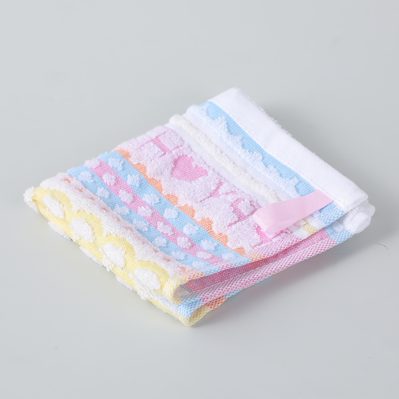 Three rabbit square towel 25x25-315