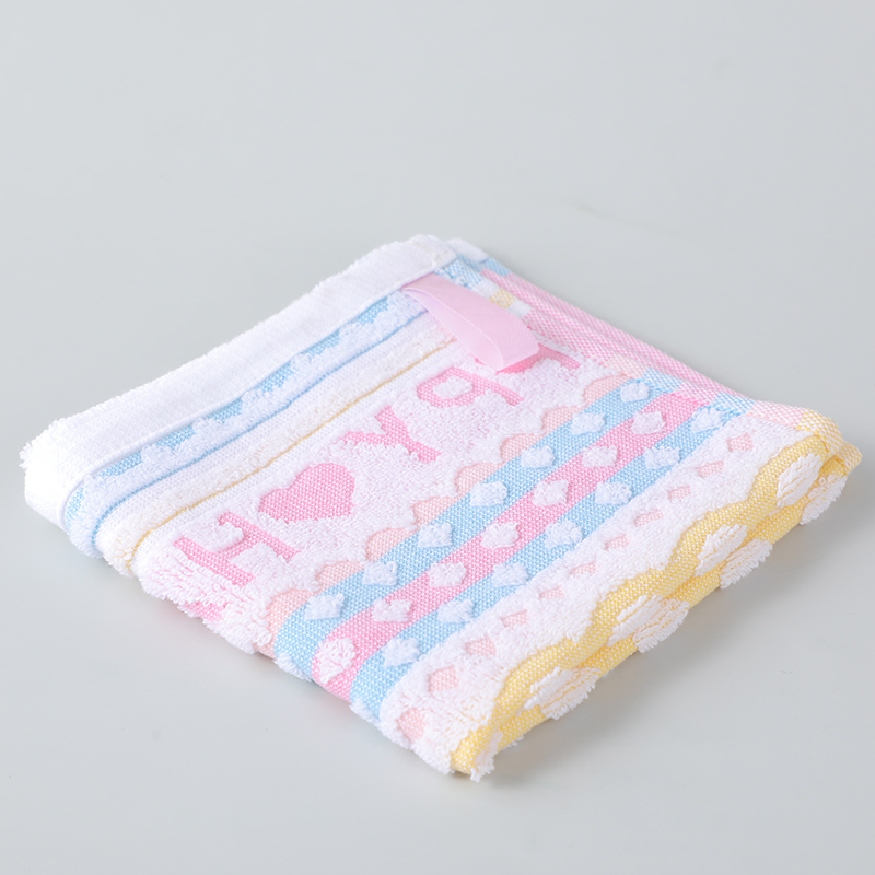 Three rabbit square towel 25x25-315