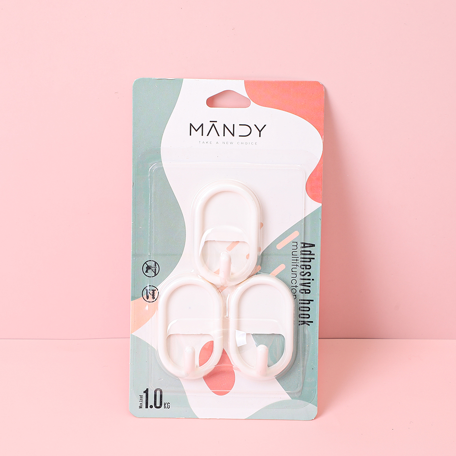 M-00985 Self adhesive hook 3pcs