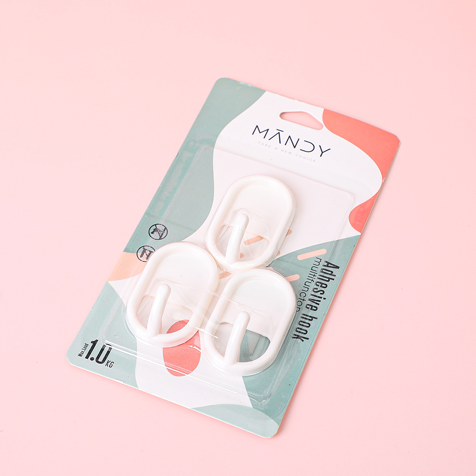 M-00985 Self adhesive hook 3pcs