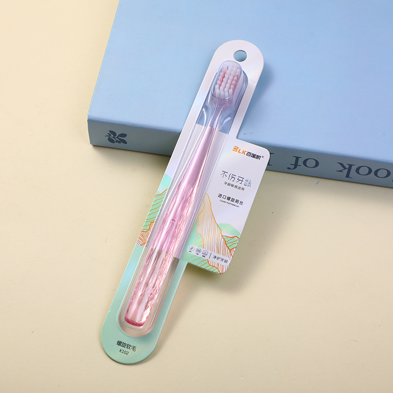 Imported spiral bristles toothbrush-K102