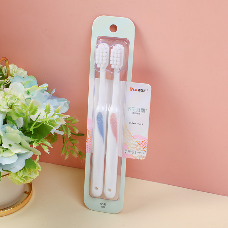 Soft toothbrush 2pcs-K682