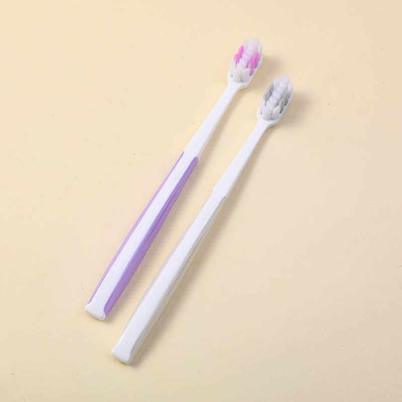 Flat hole scientific technological toothbrush 2pcs-K686