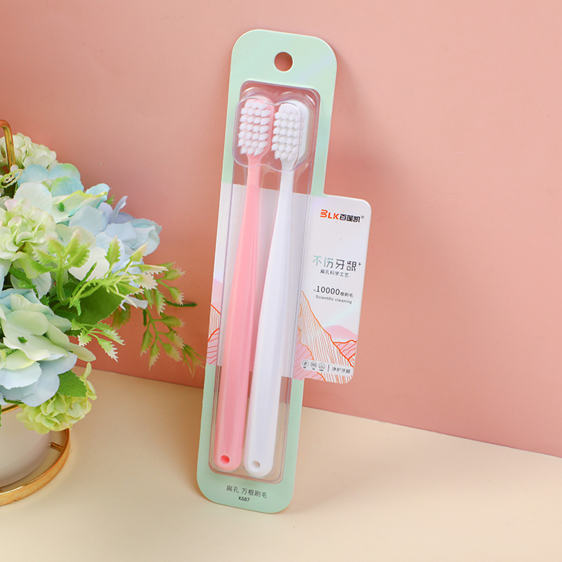 Feathery toothbrush 2pcs-K687