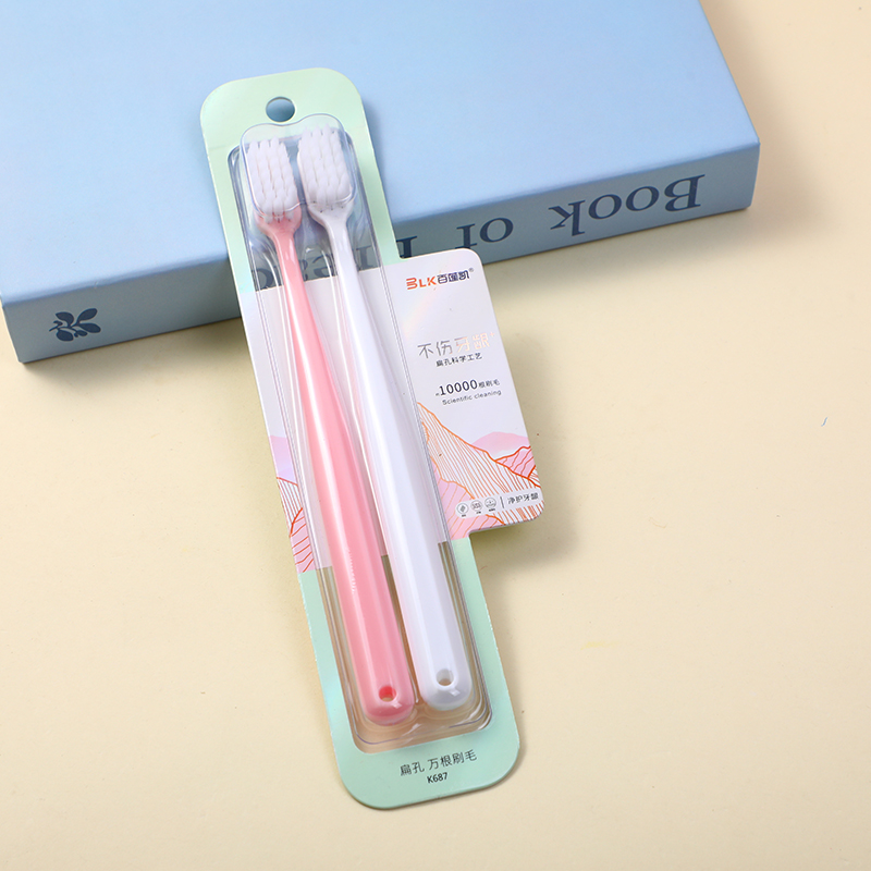 Feathery toothbrush 2pcs-K687