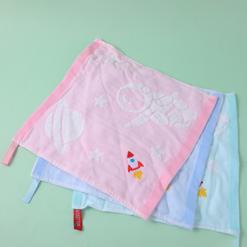 Astronaut square towel 25 x 25-1001