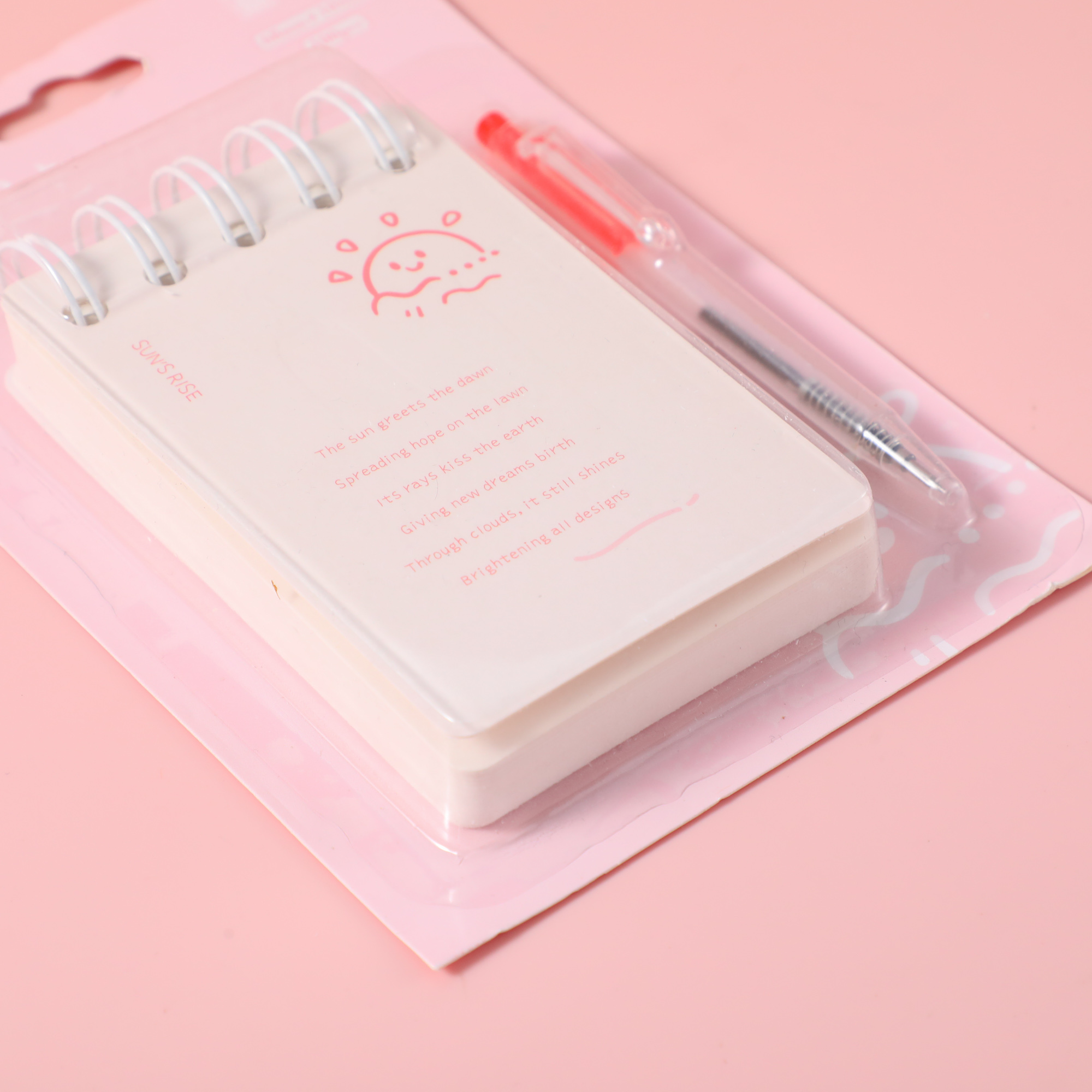 Whispers in the Clouds Spiral Notebook with Pen 100 Sheets KJXQ-16060
