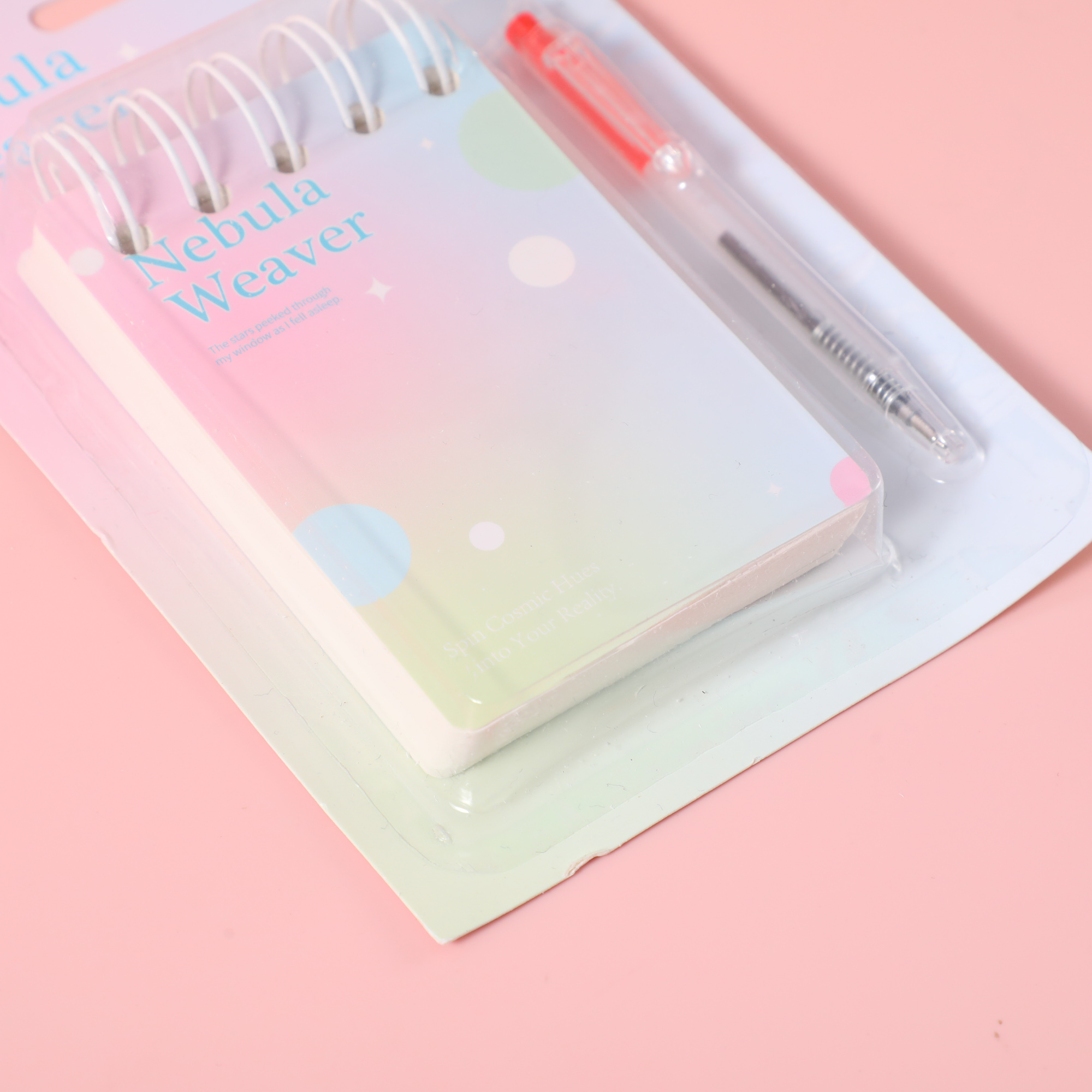 Spiral Notebook with Pen, 100 Sheets KJXQ-16061