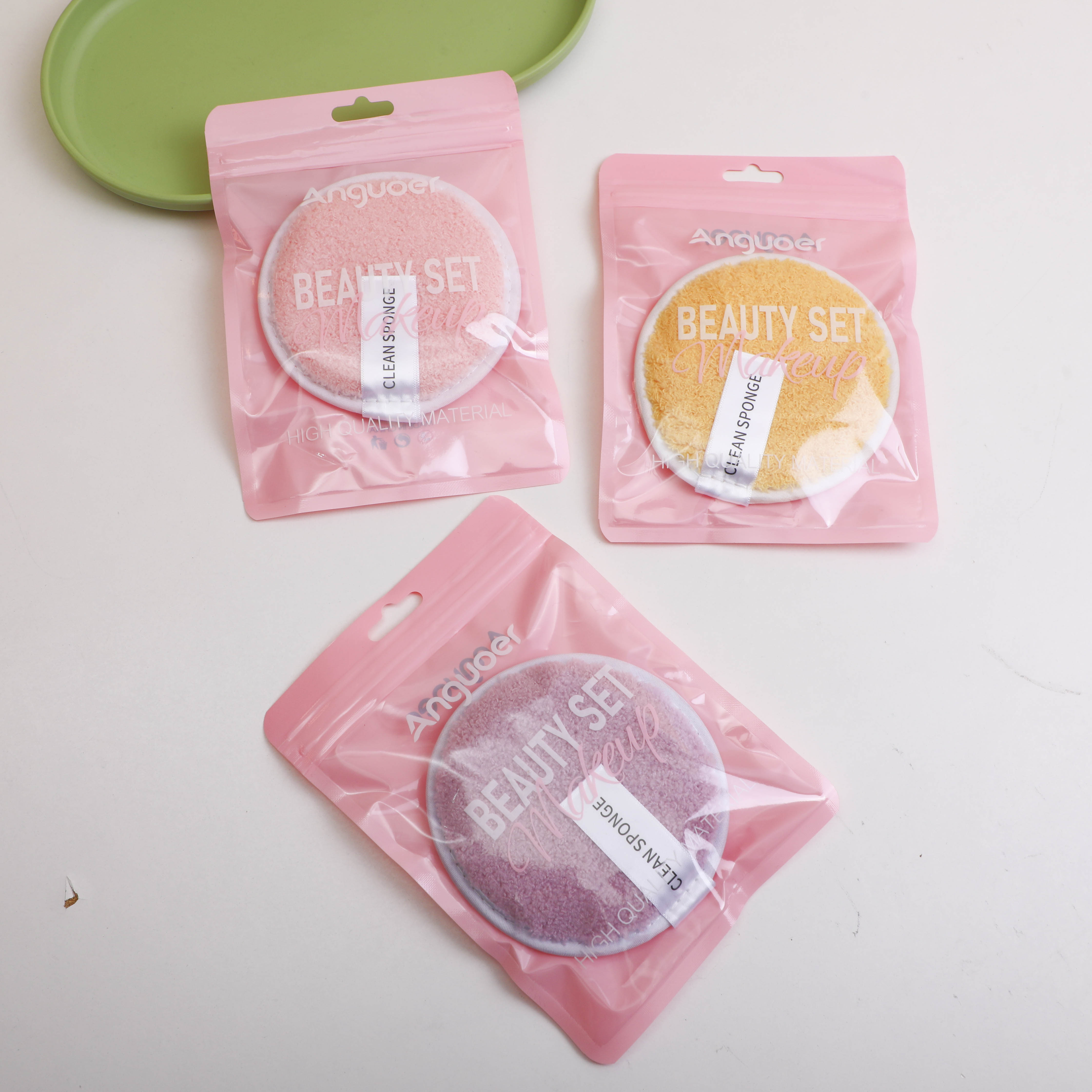 Round Cloud Velvet Powder Puff