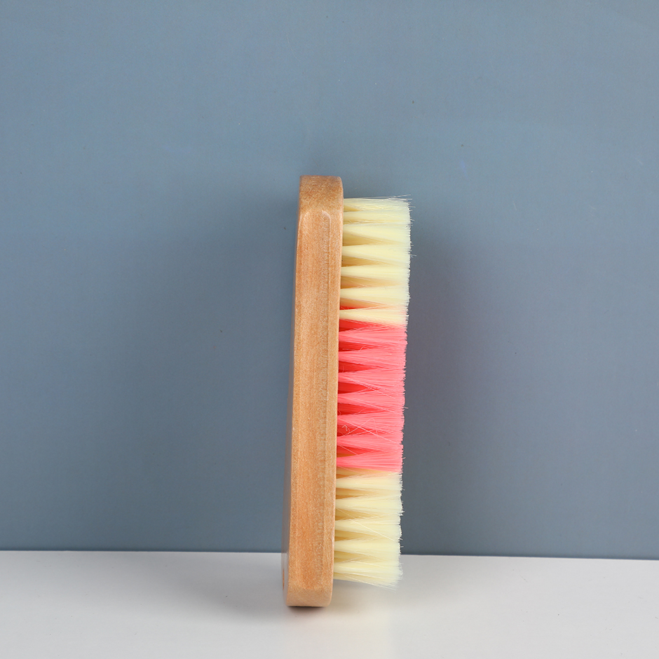 0317#Solid wood clothes brush