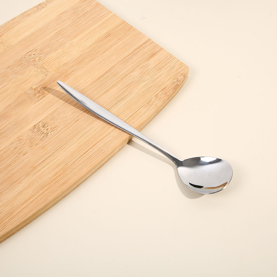 No.1 Pointed end round spoon