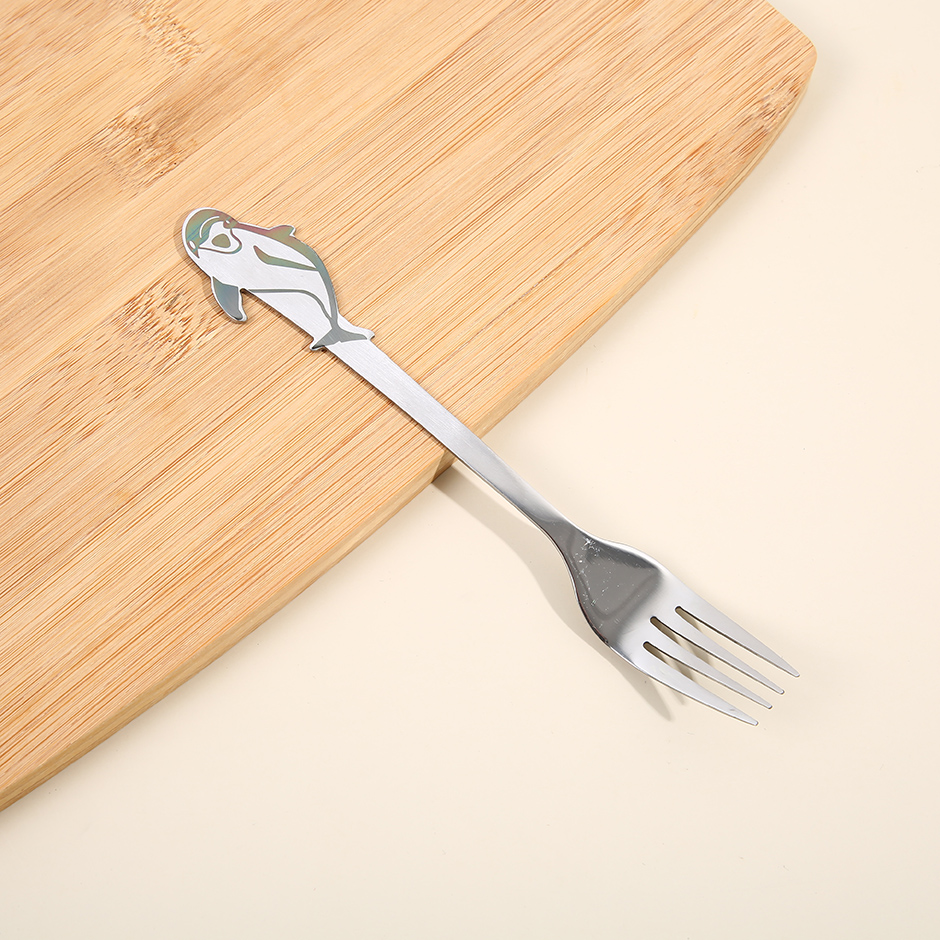 Happy dolphin fork