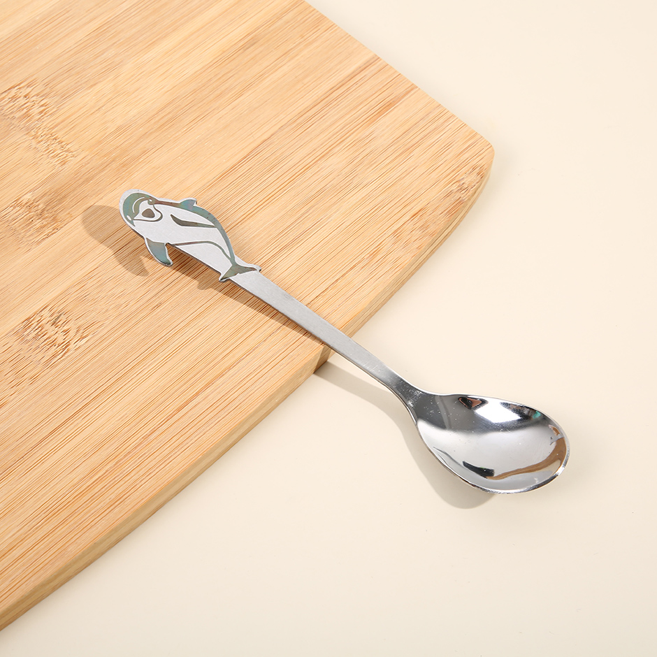 Happy dolphin spoon