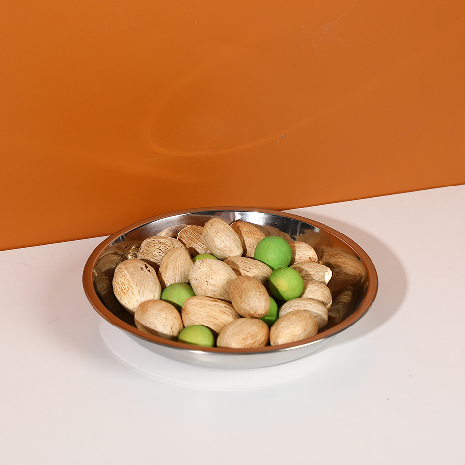 06 Non-magnetic round plate 18cm