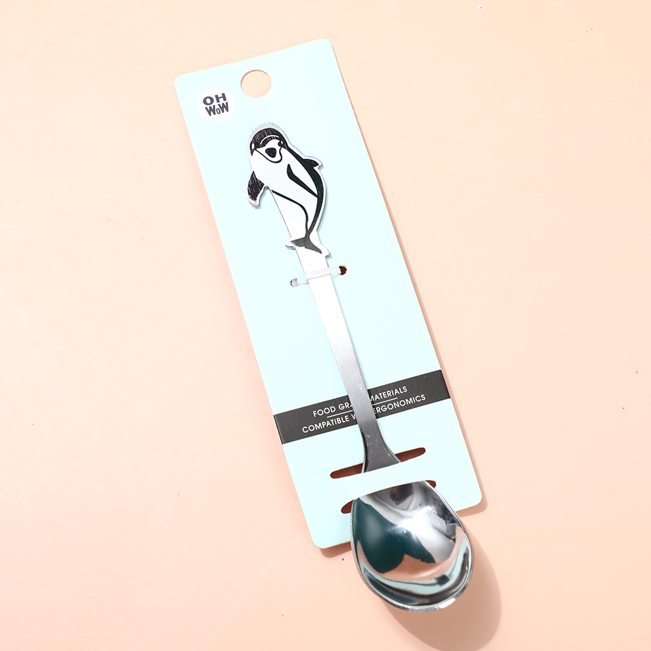 Polished / sanded dolphin spoon
