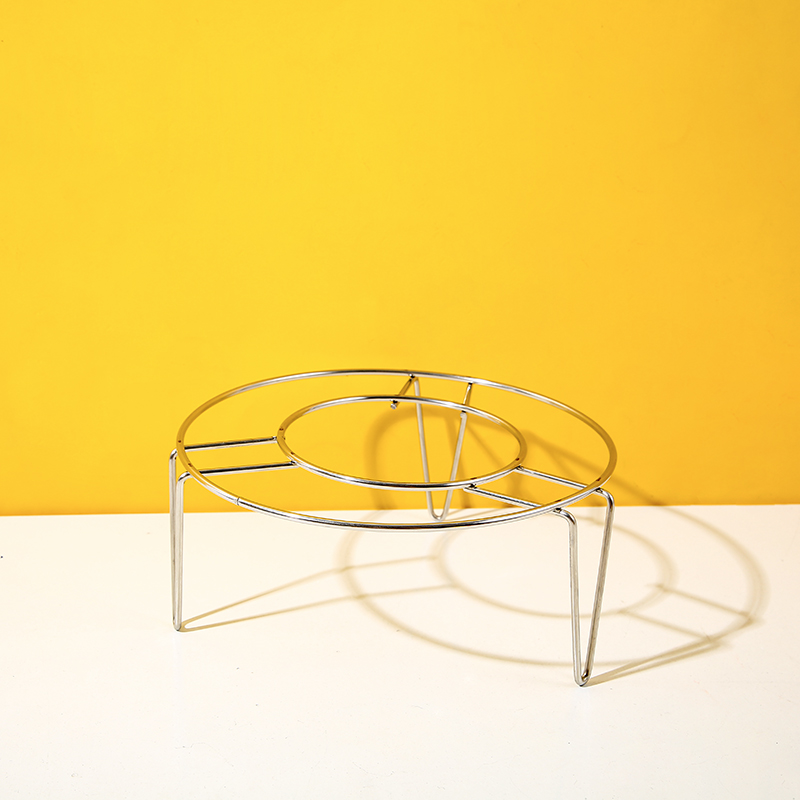 Stainless steel high steamer rack-Diameter 6 inch Height 3 inch